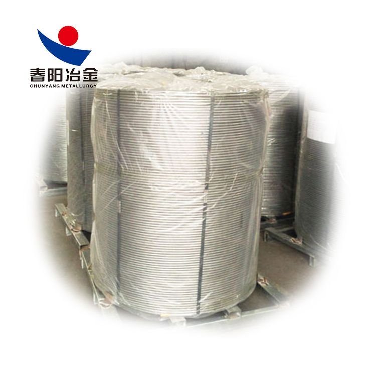硅鈣線能改變鋼液質(zhì)量，受到了行業(yè)喜愛